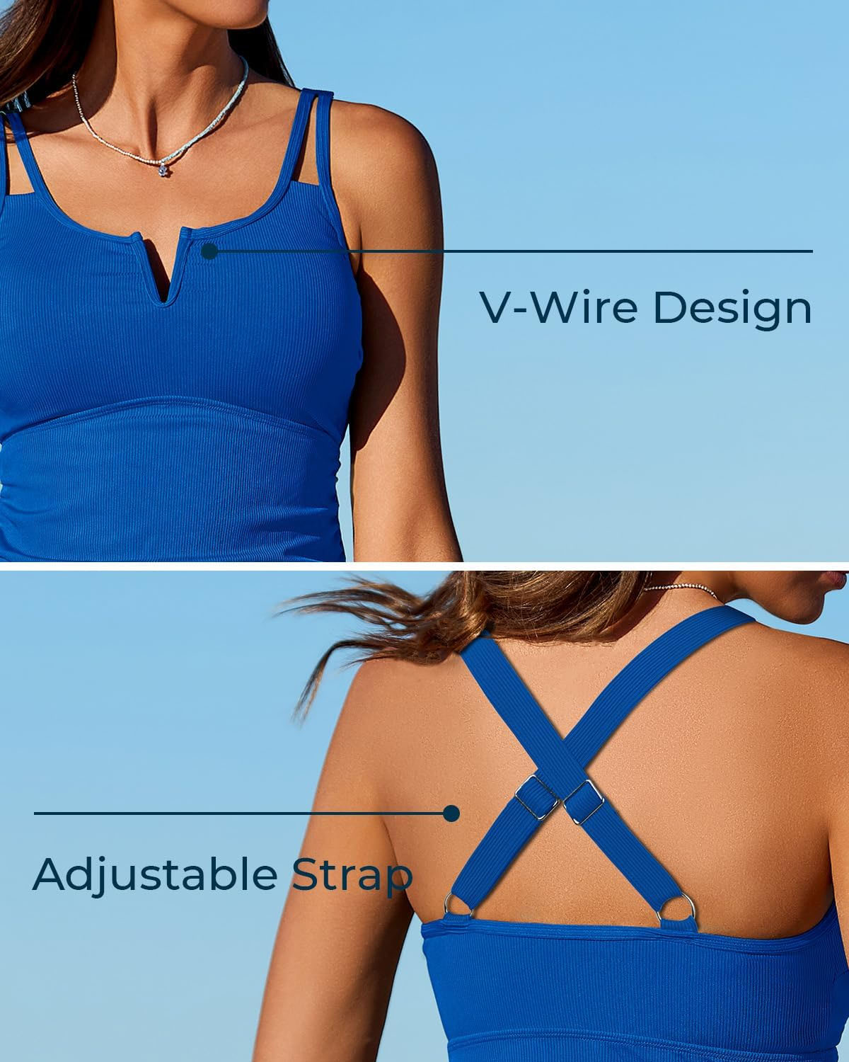 👙Sommer-Schnäppchen 49 % RABATT💃Zweiteiliges Tankini-Set zur Bauchkontrolle