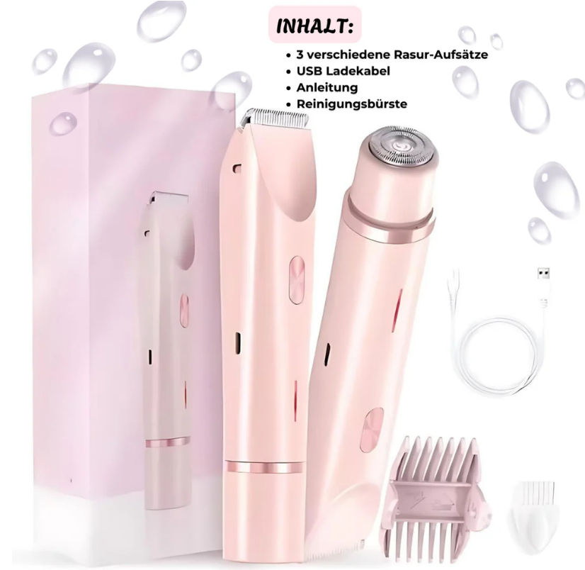 🌸2-in-1-Körperrasierer für Damen