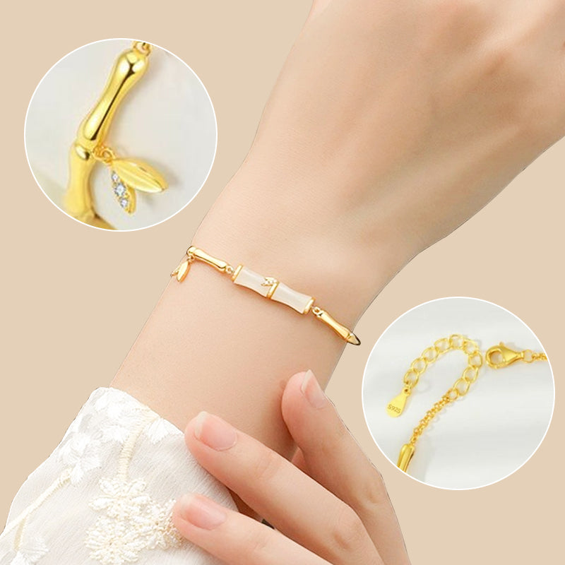 🌿Hetian Jade Bambus Armband🎍