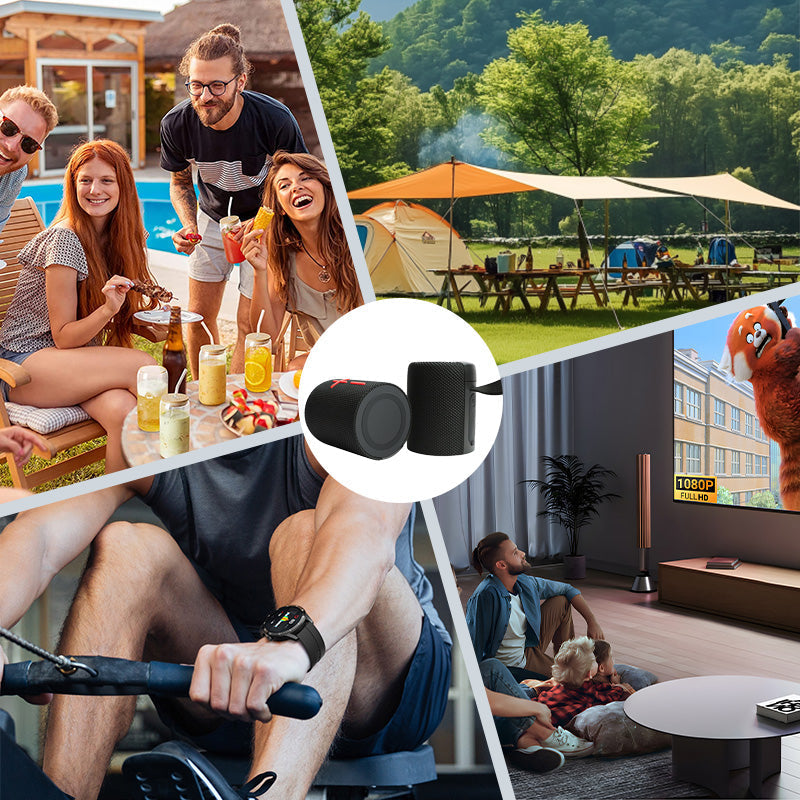 🔈🎶2-in-1 magnetischer, zweifach teilbarer Bluetooth-Lautsprecher