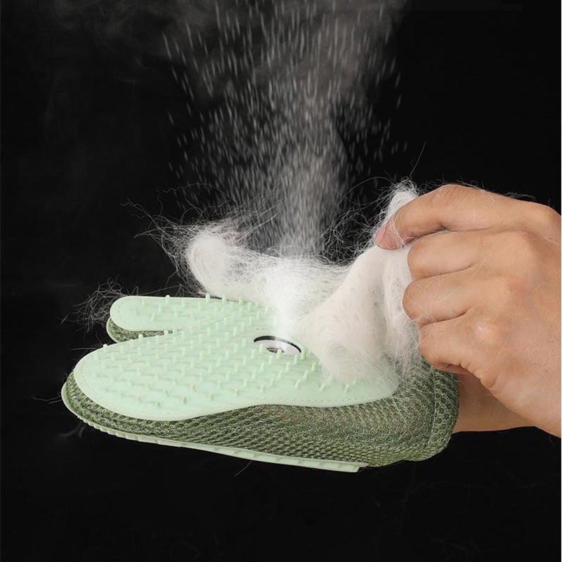🐶Schneller Verkauf 49 % RABATT🐾Pflegehandschuhe für Katzen und Hunde mit integriertem Spray