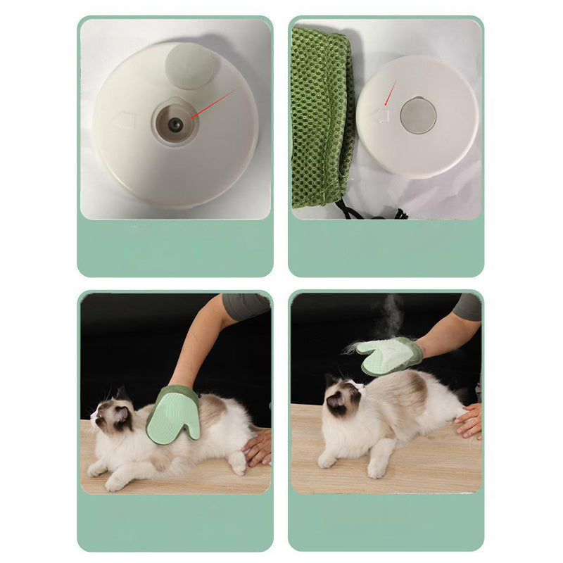 🐶Schneller Verkauf 49 % RABATT🐾Pflegehandschuhe für Katzen und Hunde mit integriertem Spray