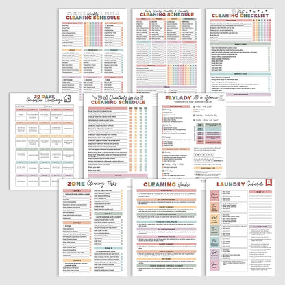🔥LETZTER TAG 49 % RABATT – Reinigungs- und Organisations-Toolkit für ADHS – Aufgabenplaner✔