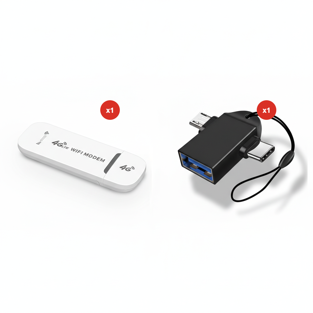 Mobiler LTE WLAN-Router mit SIM-Karten-Slot – USB WiFi-Hotspot für unterwegs & Auto 📶🚗