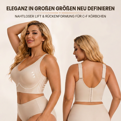 👙 BEFRISTET 50% RABATT! ✨ Nahtloser Push-up-BH – W-Stütze, 3cm Träger, 7-Reihen 👌