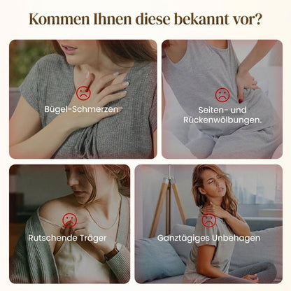 Nahtloser BH mit Frontverschluss und verstellbaren Trägern