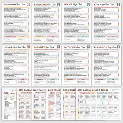 🔥LETZTER TAG 49 % RABATT – Reinigungs- und Organisations-Toolkit für ADHS – Aufgabenplaner✔