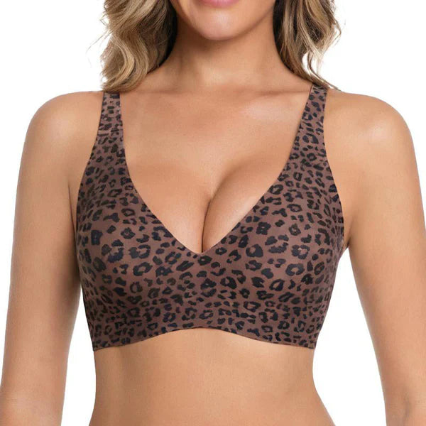 🎀Zeitbegrenztes Angebot：50 % Rabatt 💕  – der ultra-bequeme, drahtlose Damen-BH: nahtlos, Tief-V & Push-Up（Zwei Artikel versandkostenfrei）