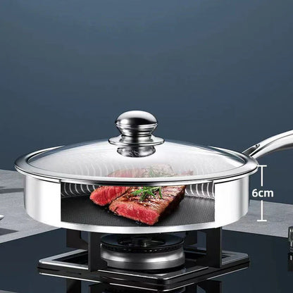 🍳Begrenzte Zeit 50 % Rabatt – Premium-Antihaft-Bratpfanne mit Deckel