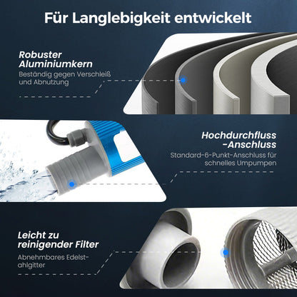 🔋 ✨Hochleistungs-Öl- & Wasserpumpen-Set