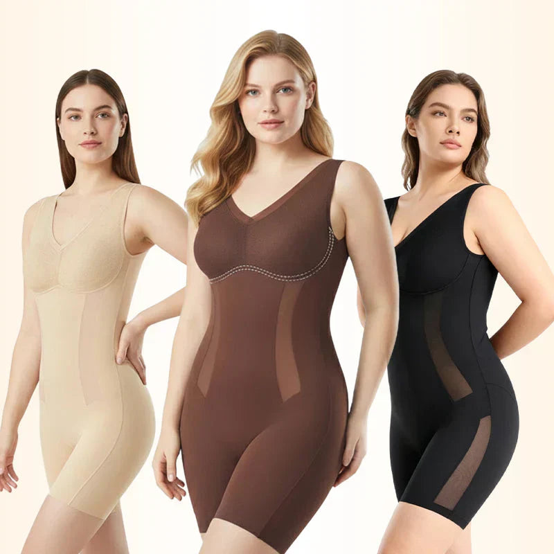 💝Nur für kurze Zeit 50 % Rabatt💥Bauchstraffung & Hüftlifting – spurloses, einteiliges Shapewear-Kleidungsstück🎁