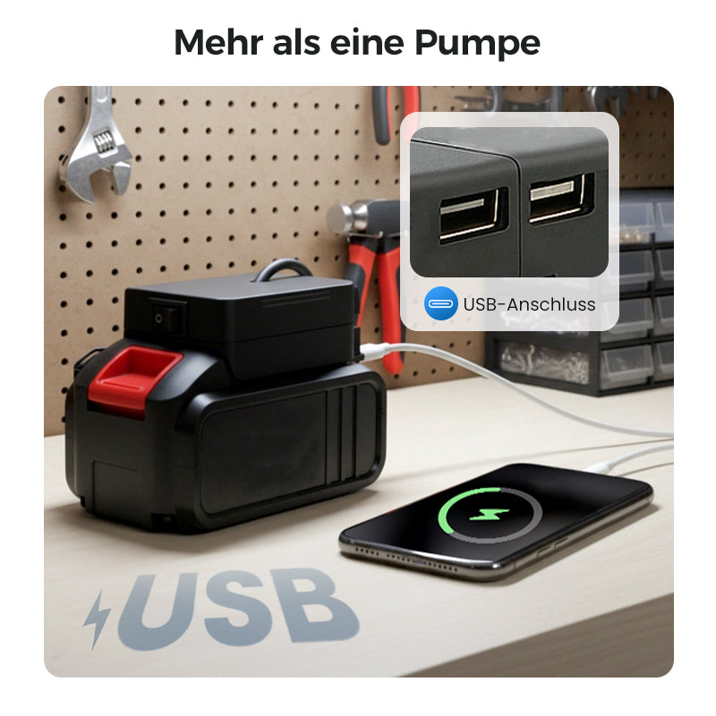 🔋 ✨Hochleistungs-Öl- & Wasserpumpen-Set