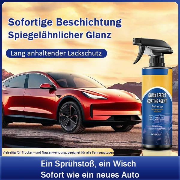 🎉 KAUFE 5, ERHALTE 5 GRATIS! 🚗 Auto-Nano-Versiegelungsspray – Wasserlose Reinigung, Showroom-Glanz ✨