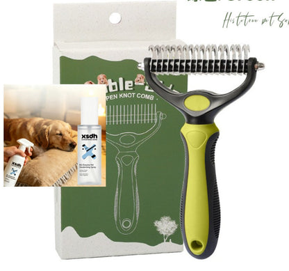 🐾 Pflegebürste für Hunde und Katzen – Für ein gepflegtes und sauberes Fell 🌿