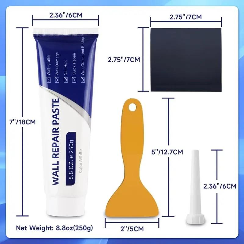 🛠️  🧱 Wandreparaturpaste – Sofort Einsatzbereit, Schnell Trocknend & Glatte Oberfläche ohne Schleifen ✨