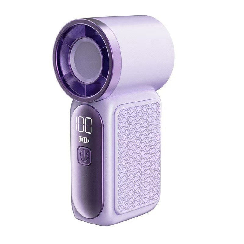 🌀Diesen Sommer für nur 13,98 €!!!💨Mini-Ventilator mit LED-Anzeige –👍Turbo-Ventilator mit 5 Stufen im Taschenformat.✨Über USB aufladbar, schnelle Abkühlung für unterwegs und beim Schminken. Das perfekte Geschenk. Tragbare Abkühlung