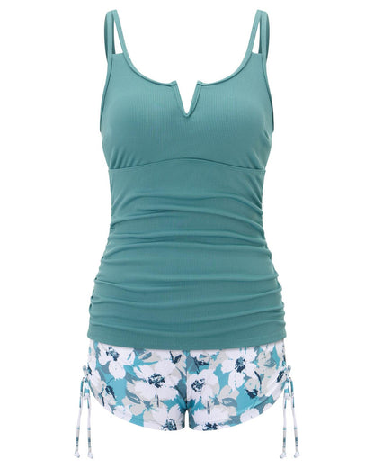 👙Sommer-Schnäppchen 49 % RABATT💃Zweiteiliges Tankini-Set zur Bauchkontrolle