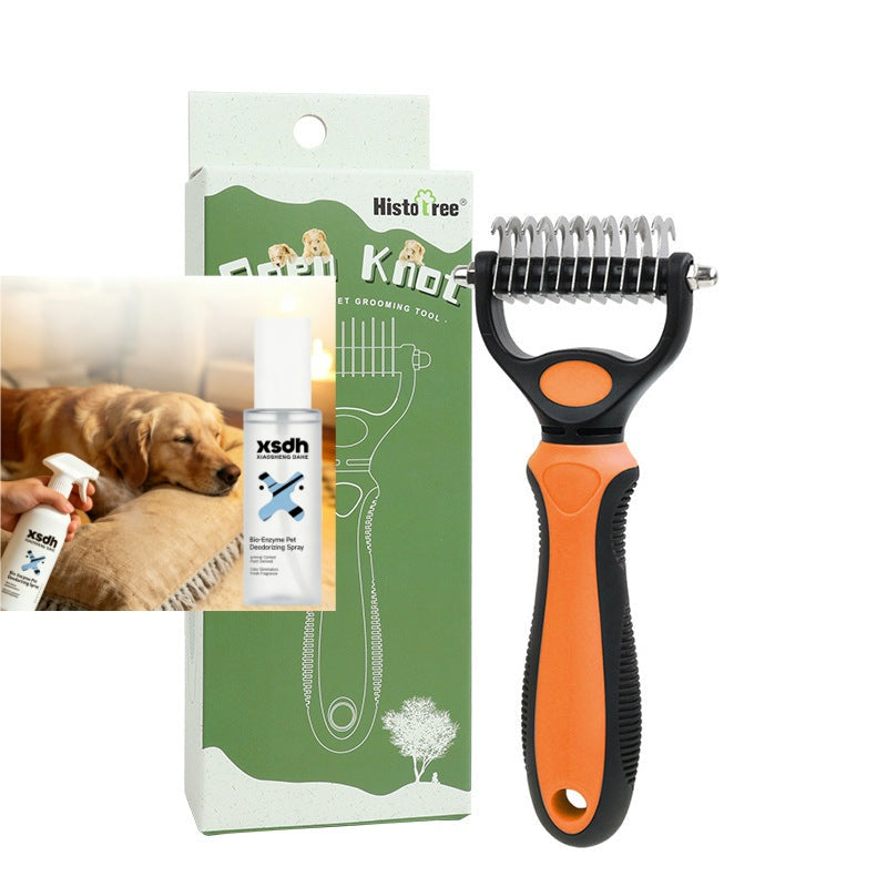 🐾 Pflegebürste für Hunde und Katzen – Für ein gepflegtes und sauberes Fell 🌿