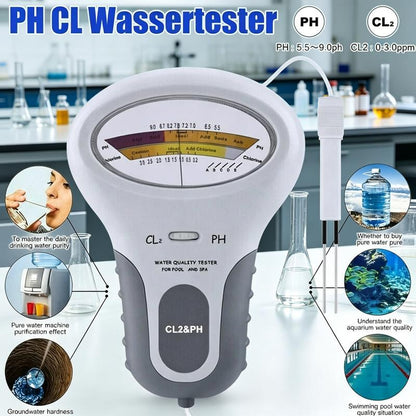 🔬💧 pH- & Cl2-Chlortester – 50% RABATT! Präzise Messung von pH & Chlor im Pool – einfach, schnell, zuverlässig. 🔥🏊