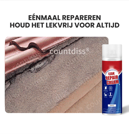 ✨Direct lekreparatiespray💦 Dicht scheuren en gaten in 5 minuten, waterdicht en flexibel voor leidingen/daken💥