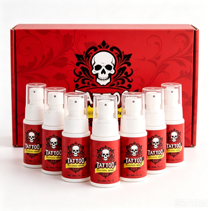 📢📢50 % Rabatt!!🥳💞 2+1 GRATIS!!⚡🧴Feuchtigkeitsspendendes Spray zur Nachsorge bei Tattoos