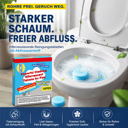 🔥🎁 1+1 GRATIS!!🥳 💞 50K+ VERKAUFT! ⚡💧 Leistungsstarke Brausetabletten zur Rohrreinigung