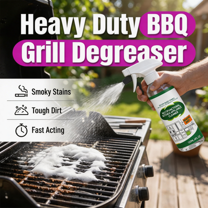 🥳 2026 HOT SALE 🥳 💞 50.000+ verkauft! 💥🧯🔥 50% RABATT! Heavy-Duty BBQ-Entfettungsspray – schnell wirksam, entfernt Fett sofort. Einfach aufsprühen & abwischen, kein Schrubben nötig. Stelle den Glanz deines Grills in wenigen Minuten wieder her. 🍖✨（副本）