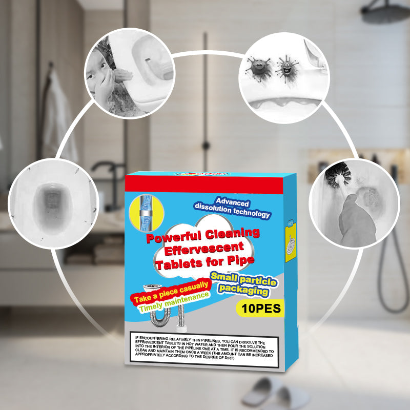🔥🎁 1+1 GRATIS!!🥳 💞 50K+ VERKAUFT! ⚡💧 Leistungsstarke Brausetabletten zur Rohrreinigung