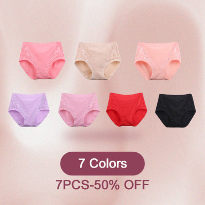 🔥50% Rabatt💟Plus Größe hohe Taille auslaufsicher Baumwolle Höschen
