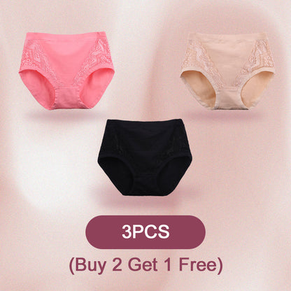 🔥50% Rabatt💟Plus Größe hohe Taille auslaufsicher Baumwolle Höschen