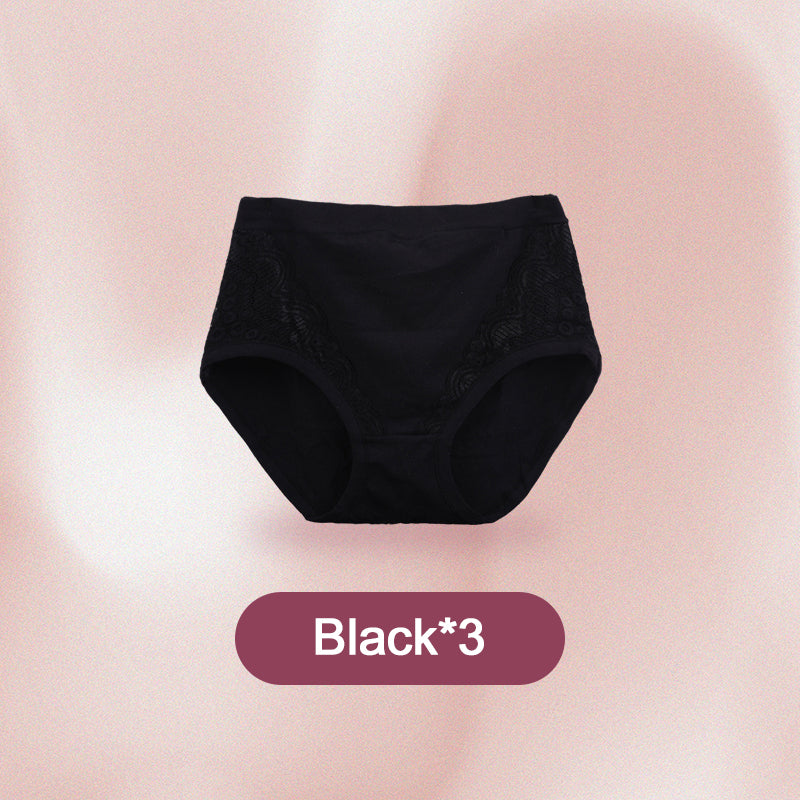 🔥50% Rabatt💟Plus Größe hohe Taille auslaufsicher Baumwolle Höschen