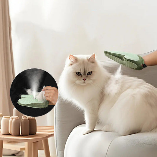 🐶Schneller Verkauf 49 % RABATT🐾Pflegehandschuhe für Katzen und Hunde mit integriertem Spray