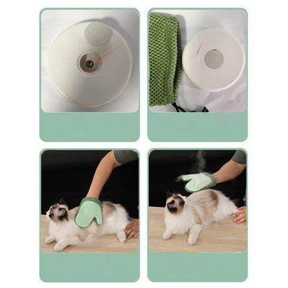 🐶Schneller Verkauf 49 % RABATT🐾Pflegehandschuhe für Katzen und Hunde mit integriertem Spray