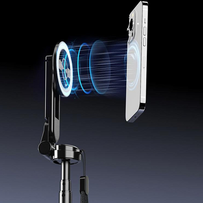 🔥📱4-in-1 Multifunktions-Selfie-Stick mit 360°-Drehung und Magnet