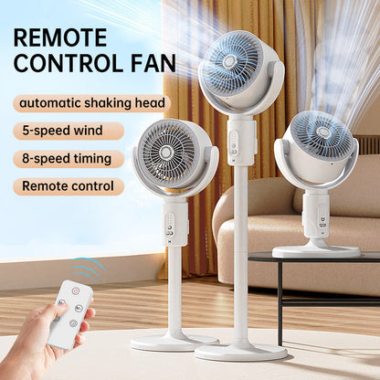 🎊Sommeraktion: 60 % Rabatt und versandkostenfrei🌀✨Motor Standventilator, 20dB sehr leiser Ventilator, 30m Wurfweite, 2465m³/h Luftvolumen, Fan mit Fernbedienung & Kühlung