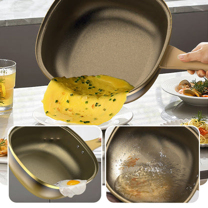 🍳 30 cm Titan-Kochtopf mit Antihaftbeschichtung und Deckel