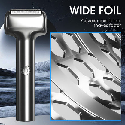 💎 50% RABATT! 💎 Effizienter Wiederaufladbarer Folienrasierer für Herren – 60 Min Akku, IPX6 Waschbar & Flüsterleise für empfindliche Haut 🧔⚡
