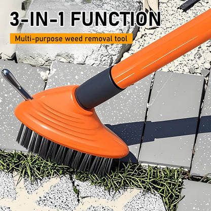 🌿🔥 50% RABATT ⏰ 3-in-1 Unkrautbürsten-Set 🧹 Robust, ergonomisch & perfekt für Fugen, Terrassen & Gehwege 🏡 Jetzt zugreifen!