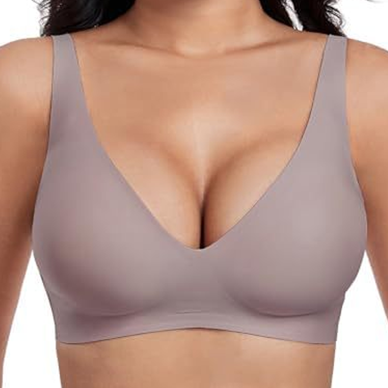 🎀Zeitbegrenztes Angebot：50 % Rabatt 💕  – der ultra-bequeme, drahtlose Damen-BH: nahtlos, Tief-V & Push-Up（Zwei Artikel versandkostenfrei）
