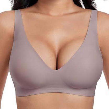 🎀Zeitbegrenztes Angebot：50 % Rabatt 💕  – der ultra-bequeme, drahtlose Damen-BH: nahtlos, Tief-V & Push-Up（Zwei Artikel versandkostenfrei）