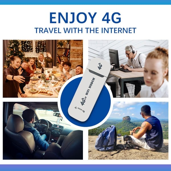 Mobiler LTE WLAN-Router mit SIM-Karten-Slot – USB WiFi-Hotspot für unterwegs & Auto 📶🚗