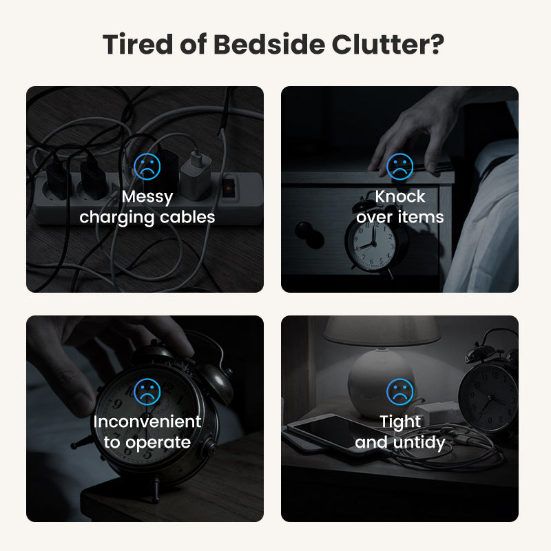 ⏰ NUR KURZE ZEIT: -50% 💥 6-in-1 Wireless Charger 25W 🔋 mit Uhr, Licht & Lautsprecher – Ordnung & Komfort in einem Gerät ✨