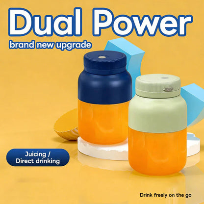 🔥🎉1300 ml tragbarer, wiederaufladbarer Mixer für Smoothies und Säfte