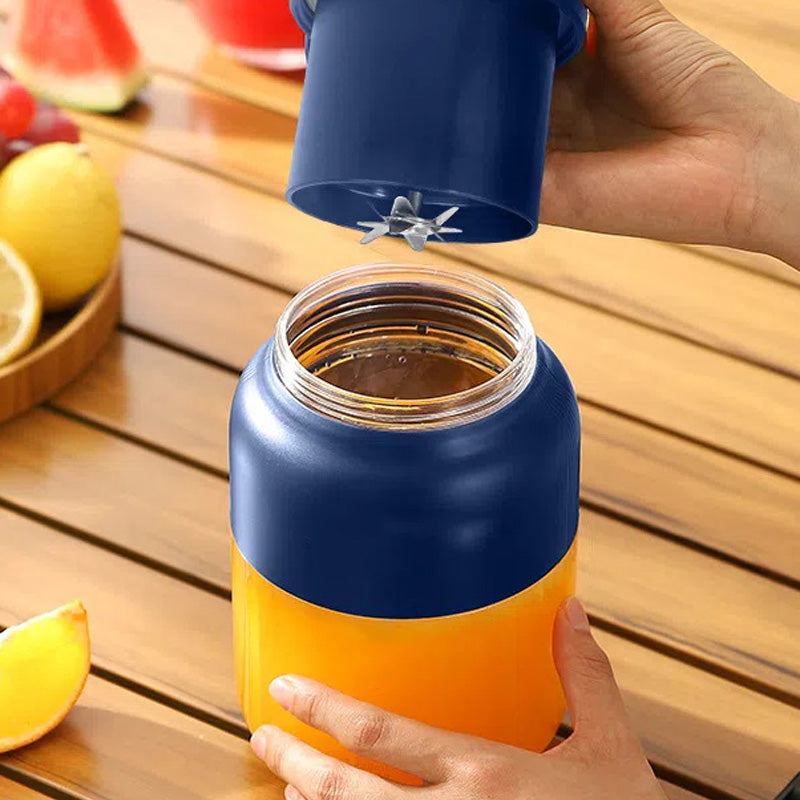 🔥🎉1300 ml tragbarer, wiederaufladbarer Mixer für Smoothies und Säfte