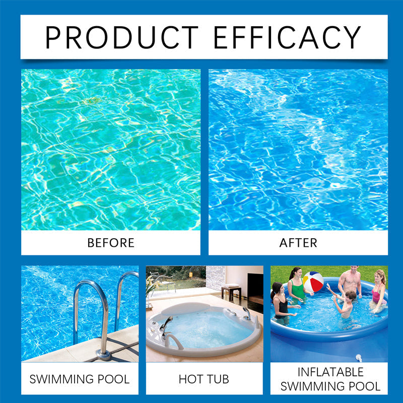 💧1+1 GRATIS🌊 pH-neutraler Klarspüler – Schluss mit grünem Wasser! – Einfache Dosierung, kein Chlorgeruch & weniger Reinigungsaufwand für natürlich reines Badevergnügen ✨