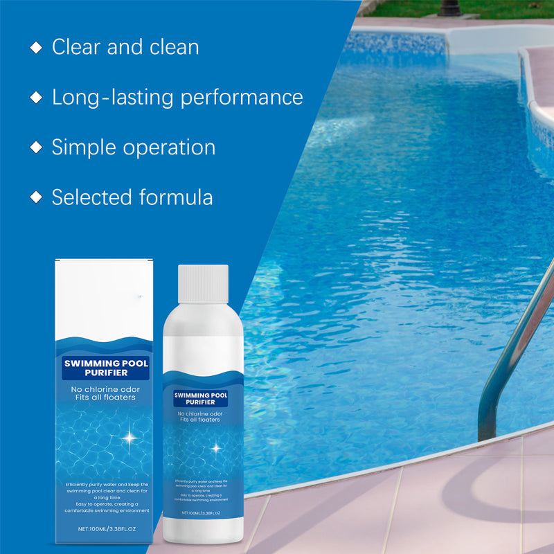 💧1+1 GRATIS🌊 pH-neutraler Klarspüler – Schluss mit grünem Wasser! – Einfache Dosierung, kein Chlorgeruch & weniger Reinigungsaufwand für natürlich reines Badevergnügen ✨