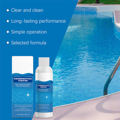 💧1+1 GRATIS🌊 pH-neutraler Klarspüler – Schluss mit grünem Wasser! – Einfache Dosierung, kein Chlorgeruch & weniger Reinigungsaufwand für natürlich reines Badevergnügen ✨