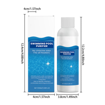 💧1+1 GRATIS🌊 pH-neutraler Klarspüler – Schluss mit grünem Wasser! – Einfache Dosierung, kein Chlorgeruch & weniger Reinigungsaufwand für natürlich reines Badevergnügen ✨