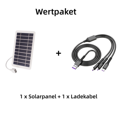 😍Zeitlich begrenzter Rabatt 50% 💥Flexibles Solarpanel mit 2W und 5V