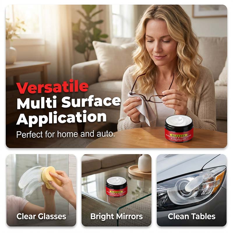 ⏳🏆LETZTER TAG DES AUSVERKAUFS: € 12.99!!🚗Polier- und Reparaturpaste für Glaskratzer